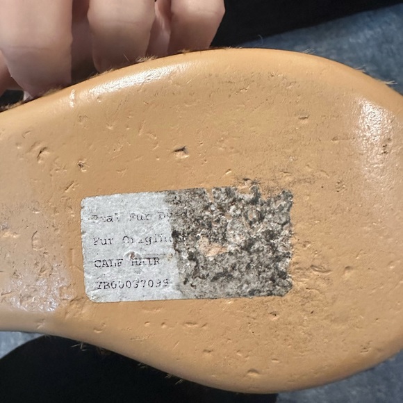 Salvatore Ferragamo Lucrezia Pony Hair Wedges - Picture 7 of 10